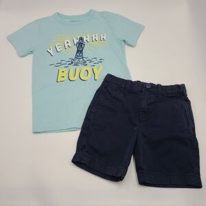 Crewcuts boys' tee and shorts size 4